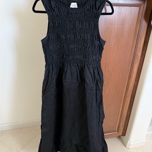 DISSH Black Dress with Shirring